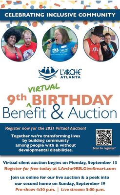 L'Arche Atlanta 9th Virtual Birthday Benefit & Auction Booklet